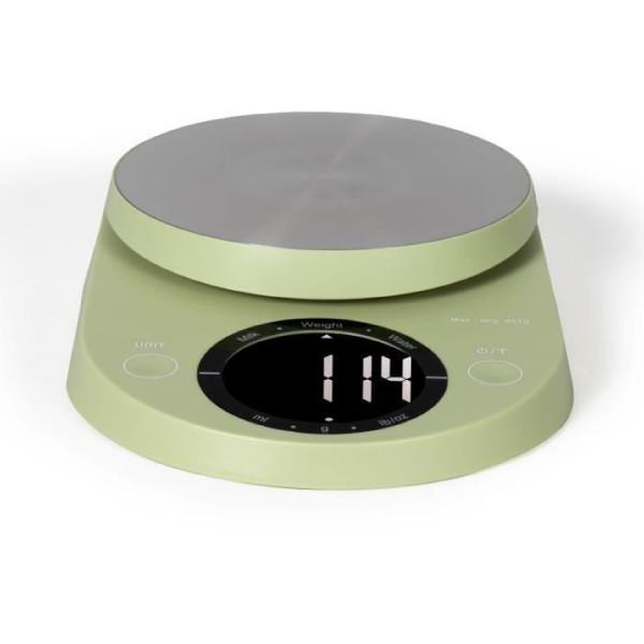 Voir la diapositive 2 : LIVOO Balance de Cuisine Electronique de Precision  - LIVOO - DOM493M - Max. 5 kg - 4 unités de mesure - Touches sensitives - Ecran LCD rétroécl