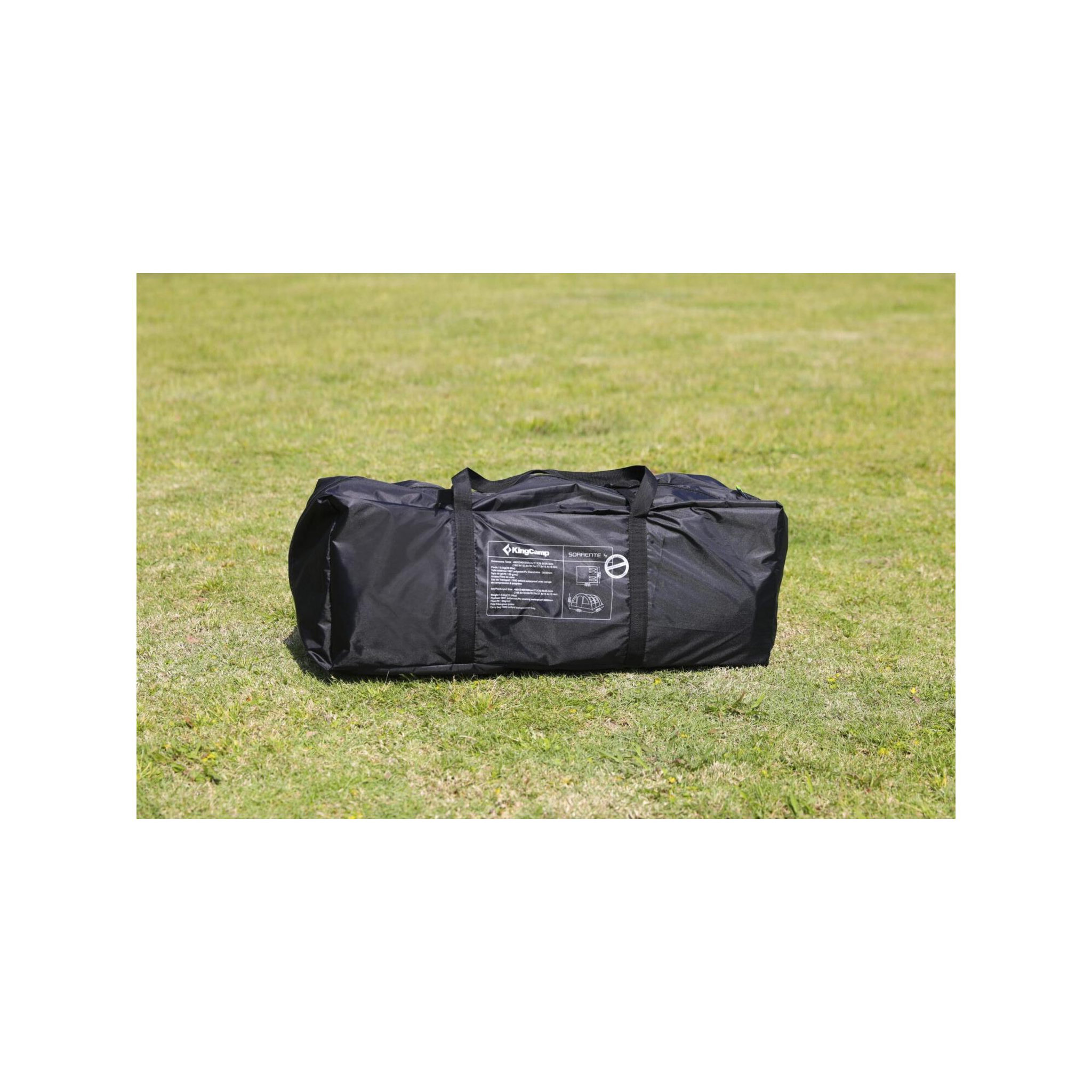 Voir la diapositive 5 : KINGCAMP Tente de camping familiale 4 places Sorrente - KingCamp - Dimensions : 480 x 340 x 200 cm