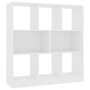 Voir la diapositive 2 : VIDAXL Bibliotheque Blanc 97,5x29,5x100 cm Bois d'ingenierie
