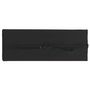 Voir la diapositive 3 : VIDAXL Appui-tete de chaise longue Noir 40x7,5x15 cm Textilene