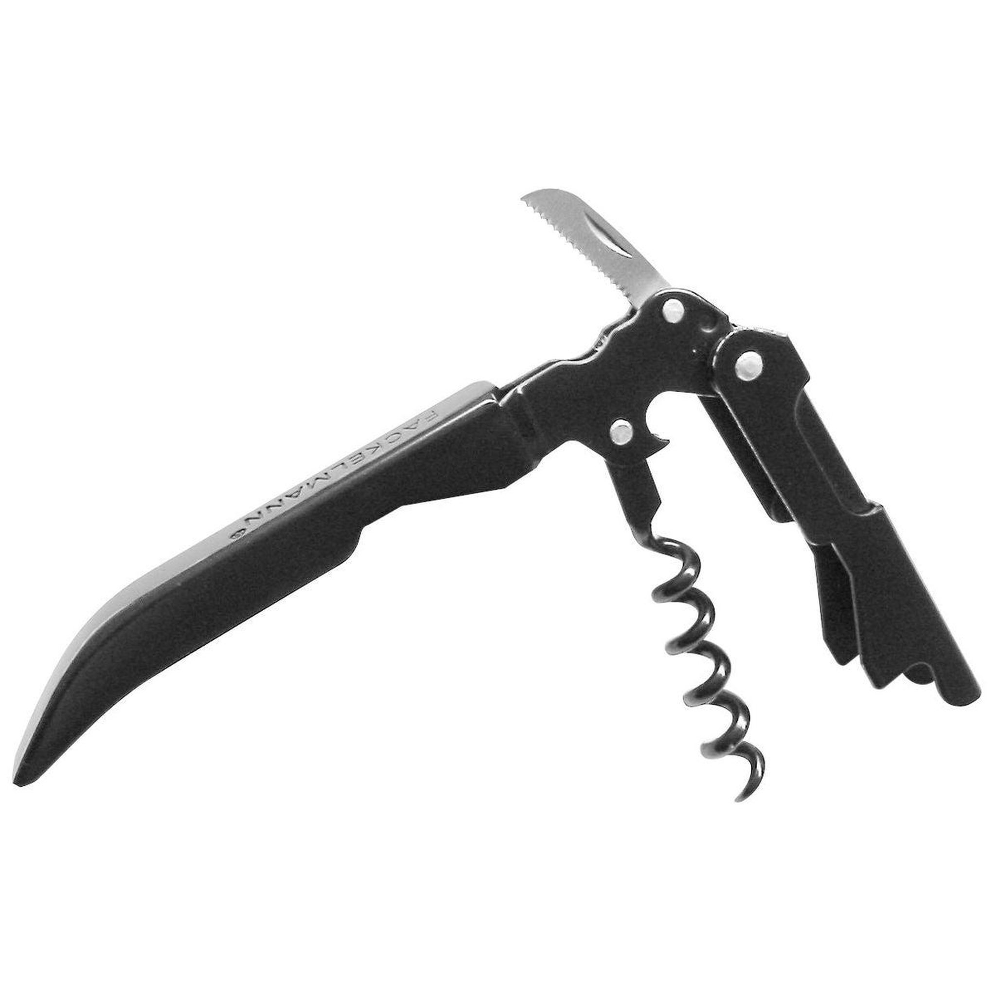 Voir la diapositive 3 : Fackelmann Tire-bouchon limonadier double levier en inox fackelmann bar concept