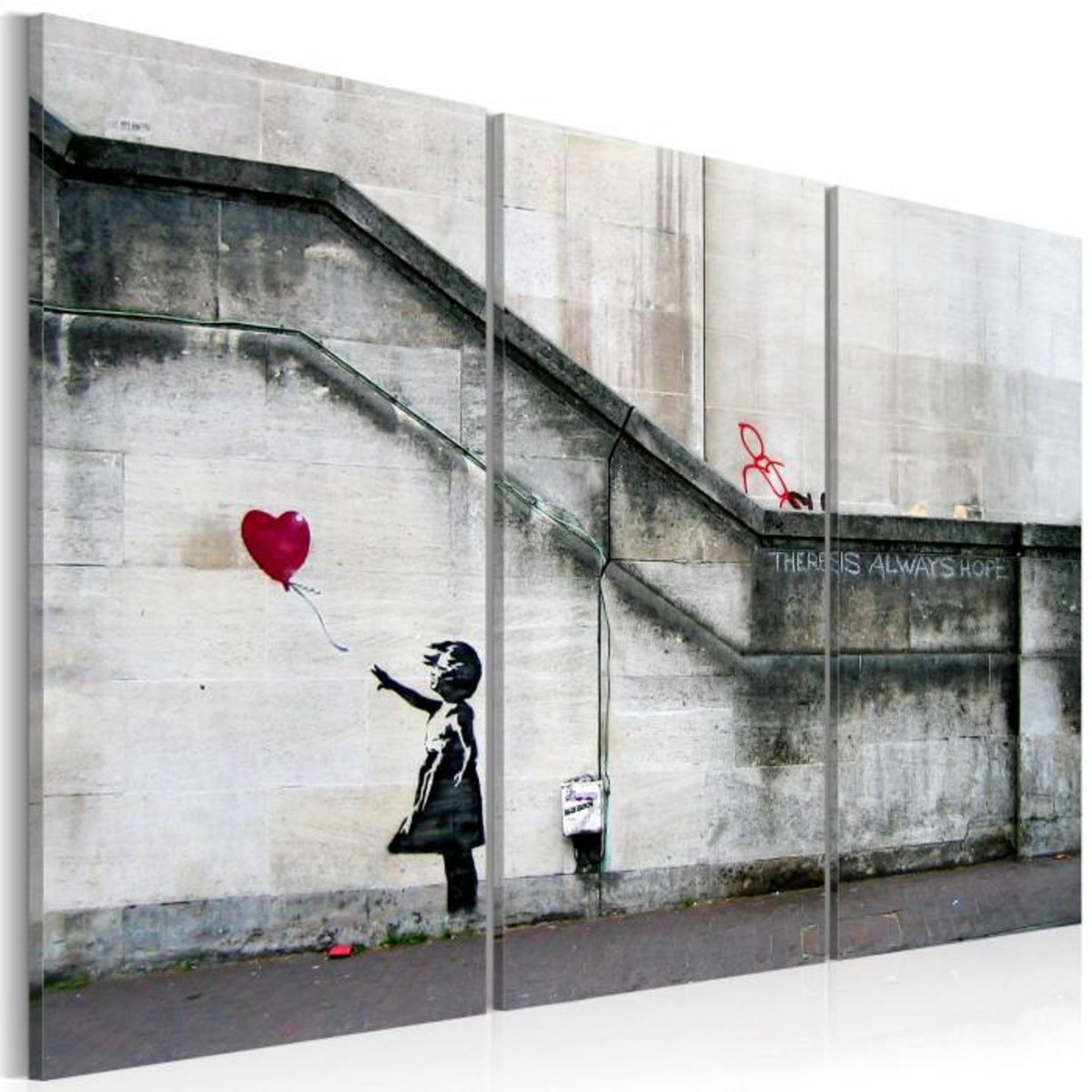 Paris Prix Tableau Imprimé  Girl with a Balloon - Banksy