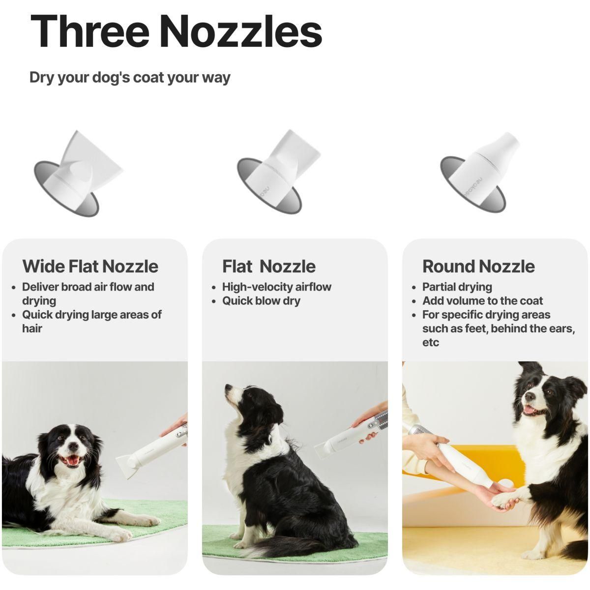 NEAKASA Kit de toilettage de toilettage F1 pour animaux