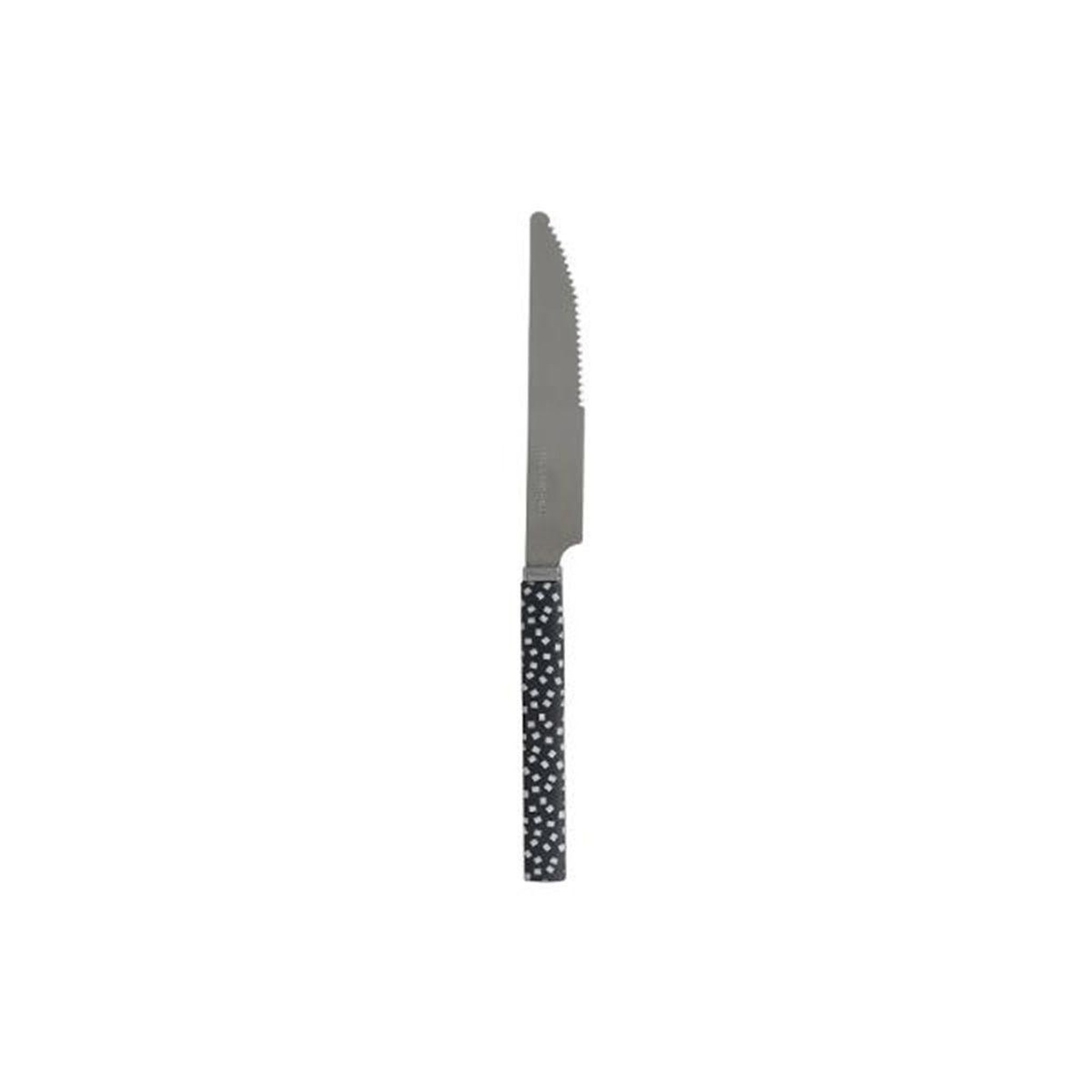 Voir la diapositive 3 : SECRET DE GOURMET Ménagère 24 Pièces Avec Rack  Géo  24cm Noir