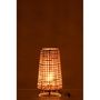 Voir la diapositive 3 : Paris Prix Lampe à Poser en Rotin  Léna  36cm Naturel