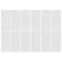 Voir la diapositive 3 : VIDAXL Cloison de separation pliable 6 panneaux 240x170 cm Blanc
