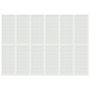 Voir la diapositive 3 : VIDAXL Cloison de separation pliable 6 panneaux 240x170 cm Blanc