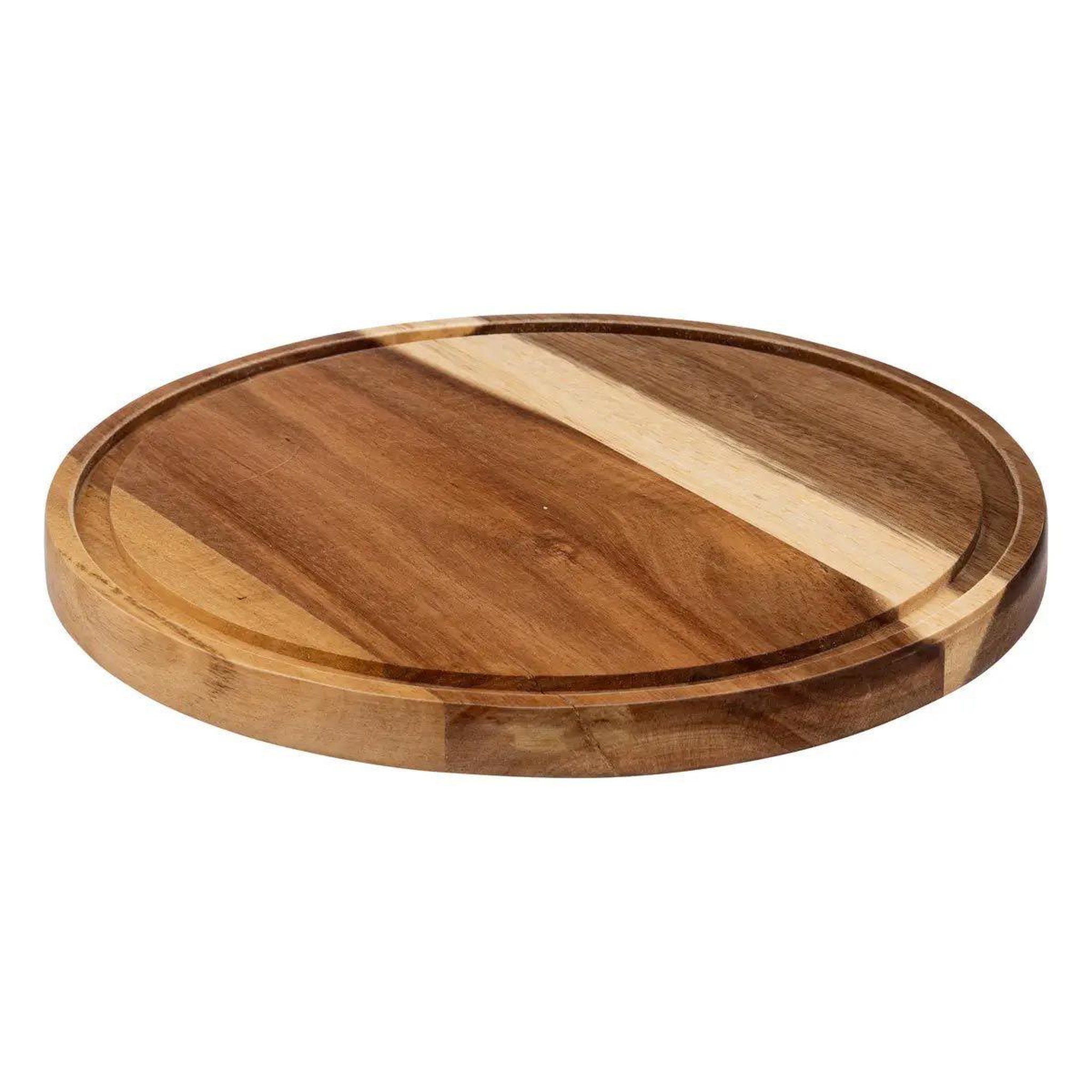 Voir la diapositive 3 : SECRET DE GOURMET Cloche protection avec plateau  acacia  28cm marron