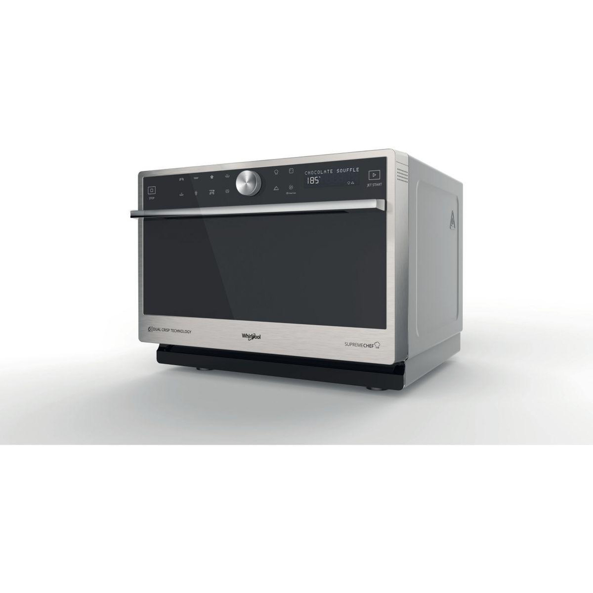 Voir la diapositive 2 : Whirlpool Micro ondes combiné mwsc9133sx