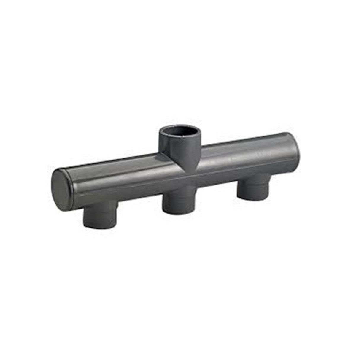 JARDIDECO Collecteur PVC pression 3 entrées/1 sortie Ø 50 mm - Fitt