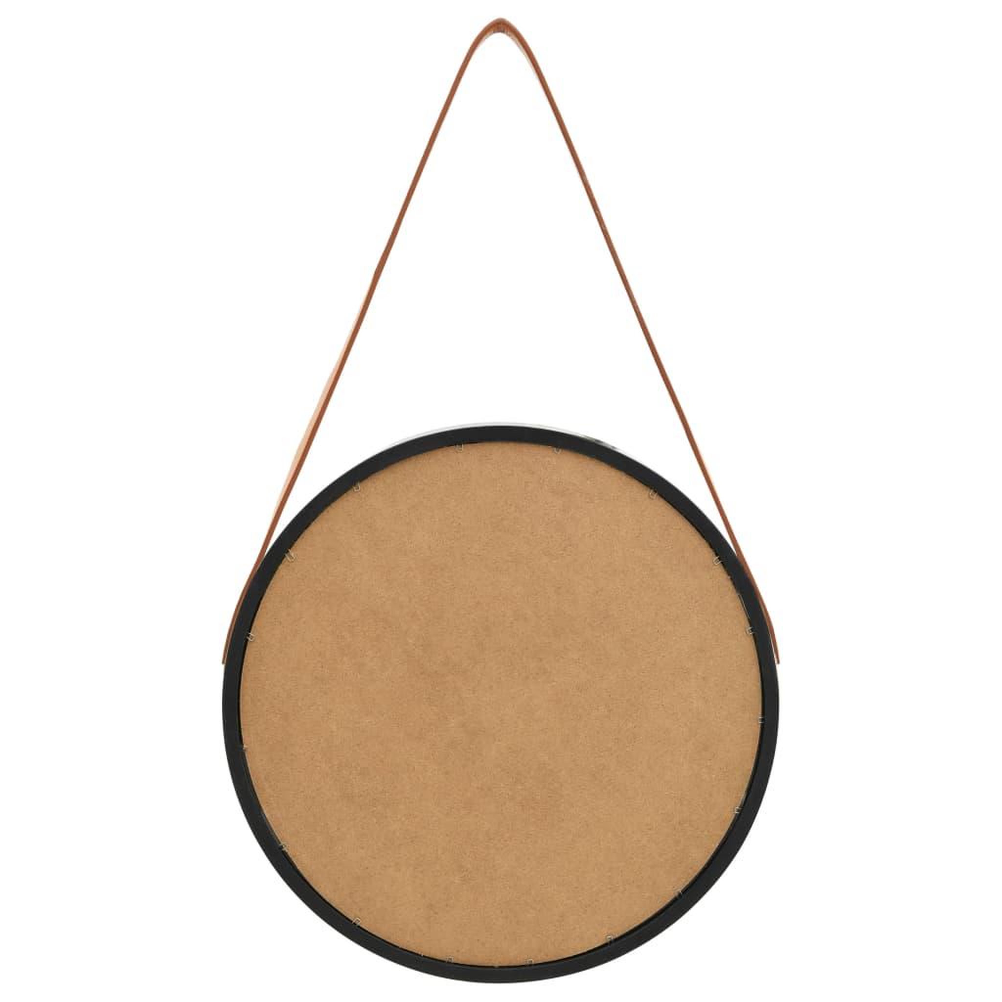 Voir la diapositive 5 : VIDAXL Miroir mural avec sangle 40 cm Noir