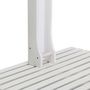 Voir la diapositive 4 : VIDAXL Douche de jardin Blanc Bois