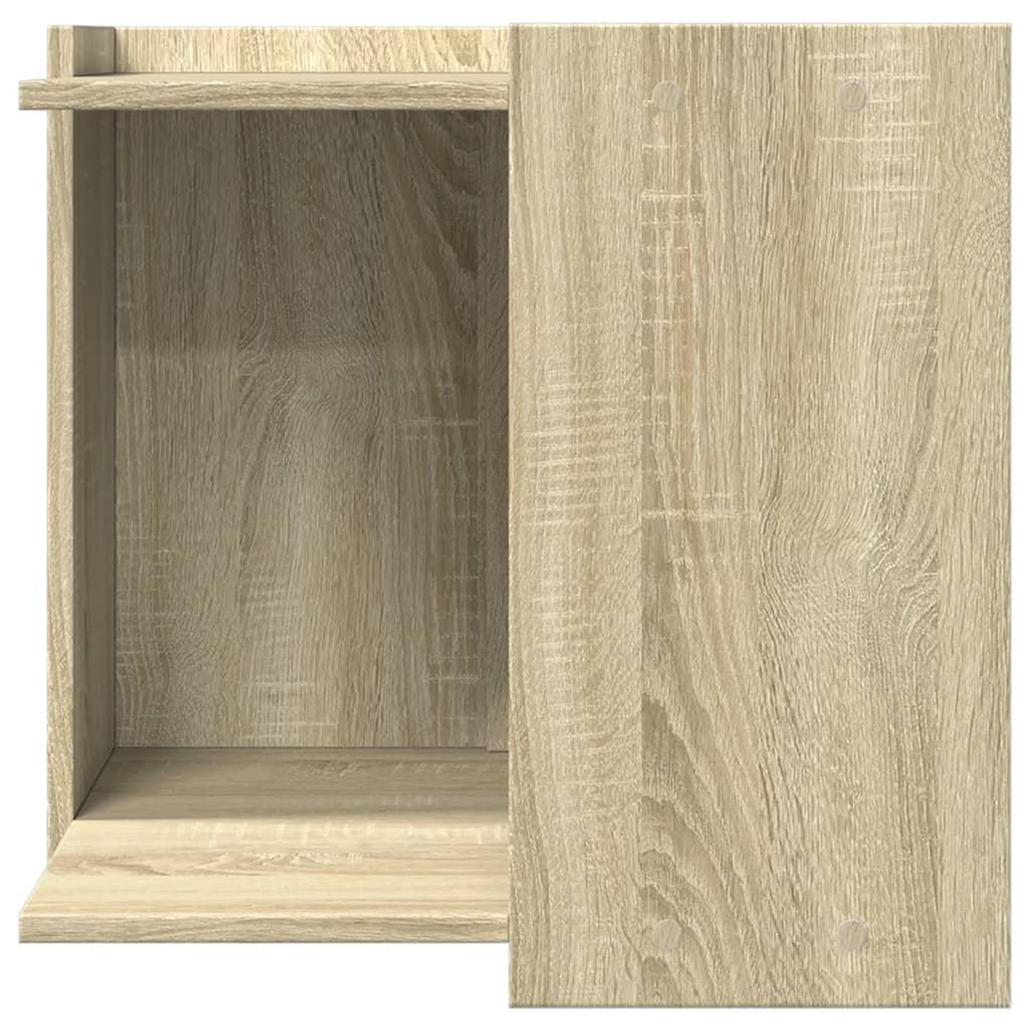Voir la diapositive 4 : VIDAXL Meuble de bac a litiere pour chat chene sonoma bois ingenierie