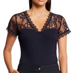 MORGAN T shirt  Femme Morgan Lami. Coloris disponibles : Bleu