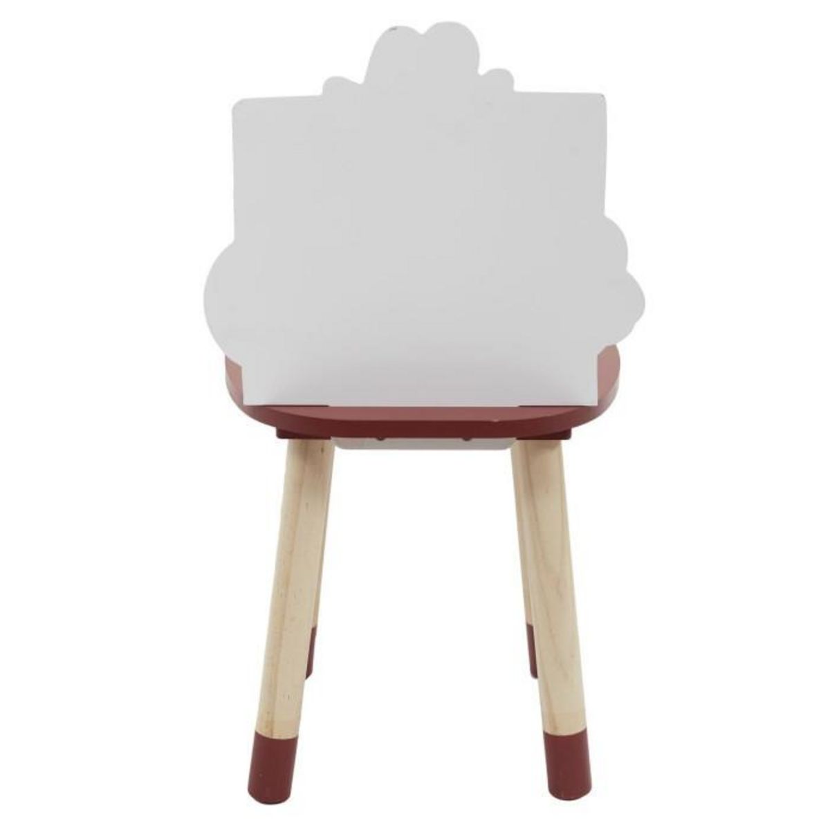 Paris Prix Chaise Enfant  Monsieur Costaud  53cm Rouge