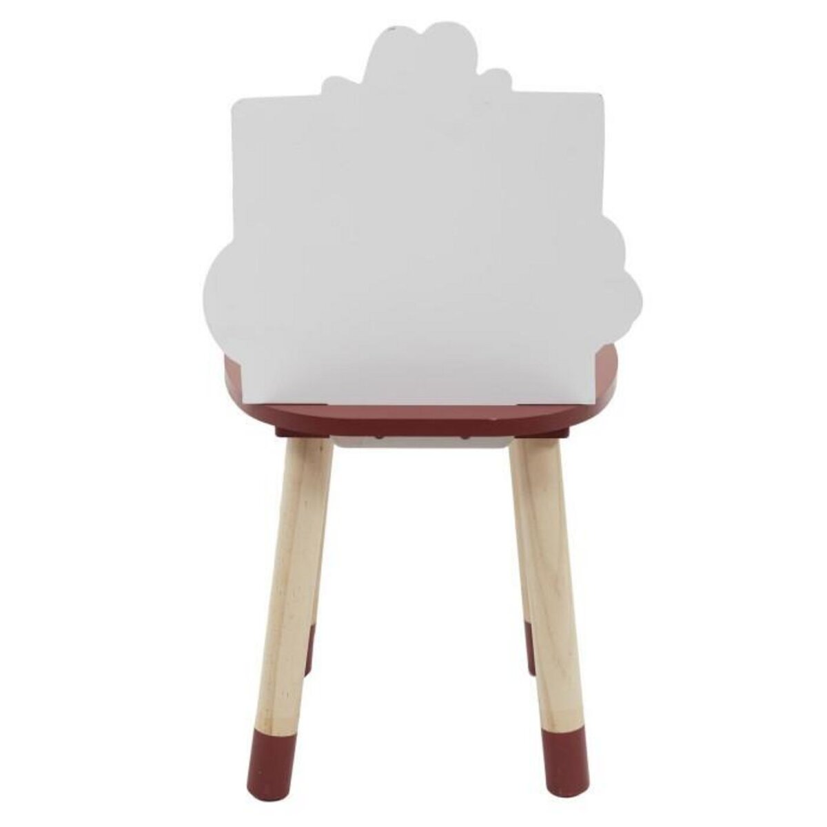 Paris Prix Chaise Enfant  Monsieur Costaud  53cm Rouge