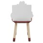 Voir la diapositive 4 : Paris Prix Chaise Enfant  Monsieur Costaud  53cm Rouge