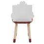 Voir la diapositive 4 : Paris Prix Chaise Enfant  Monsieur Costaud  53cm Rouge
