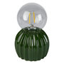 Voir la diapositive 1 : ATMOSPHERA Lampe à Poser LED en Céramique  Cactos  15cm Vert