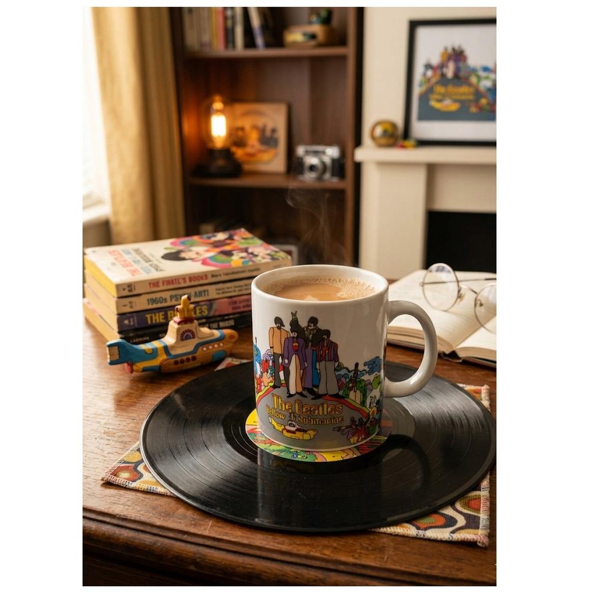 Voir la diapositive 2 : Eden Mug en céramique the beatles yellow et submarine 9 cm