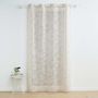 Voir la diapositive 4 : Paris Prix Rideau Voilage à Œillets  Karla  140x240cm Taupe