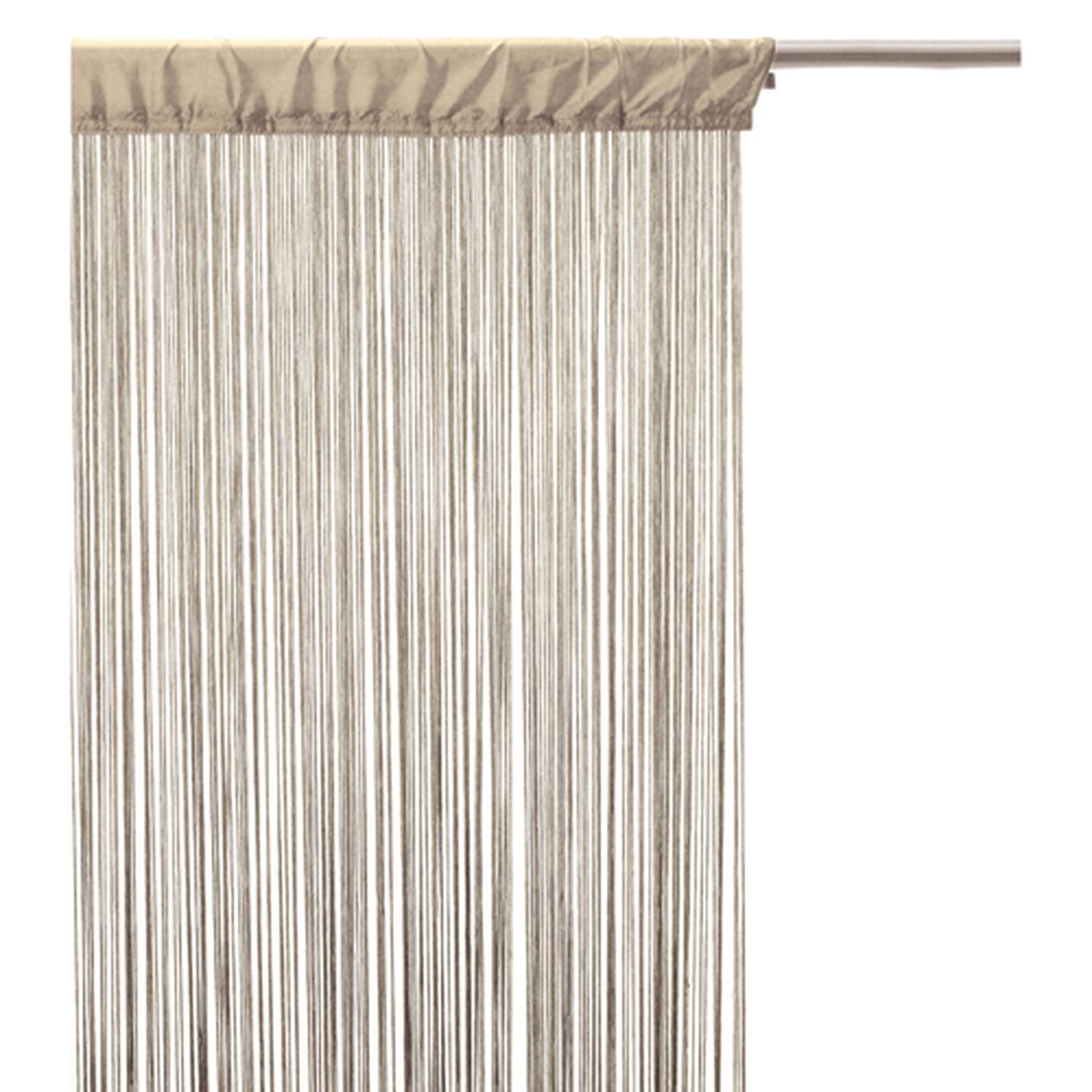 ATMOSPHERA Rideau fils - 90 x 200 cm - Couleur Lin