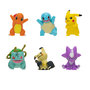 Voir la diapositive 1 : BANDAI Pack de 6 figurines Pokémon 