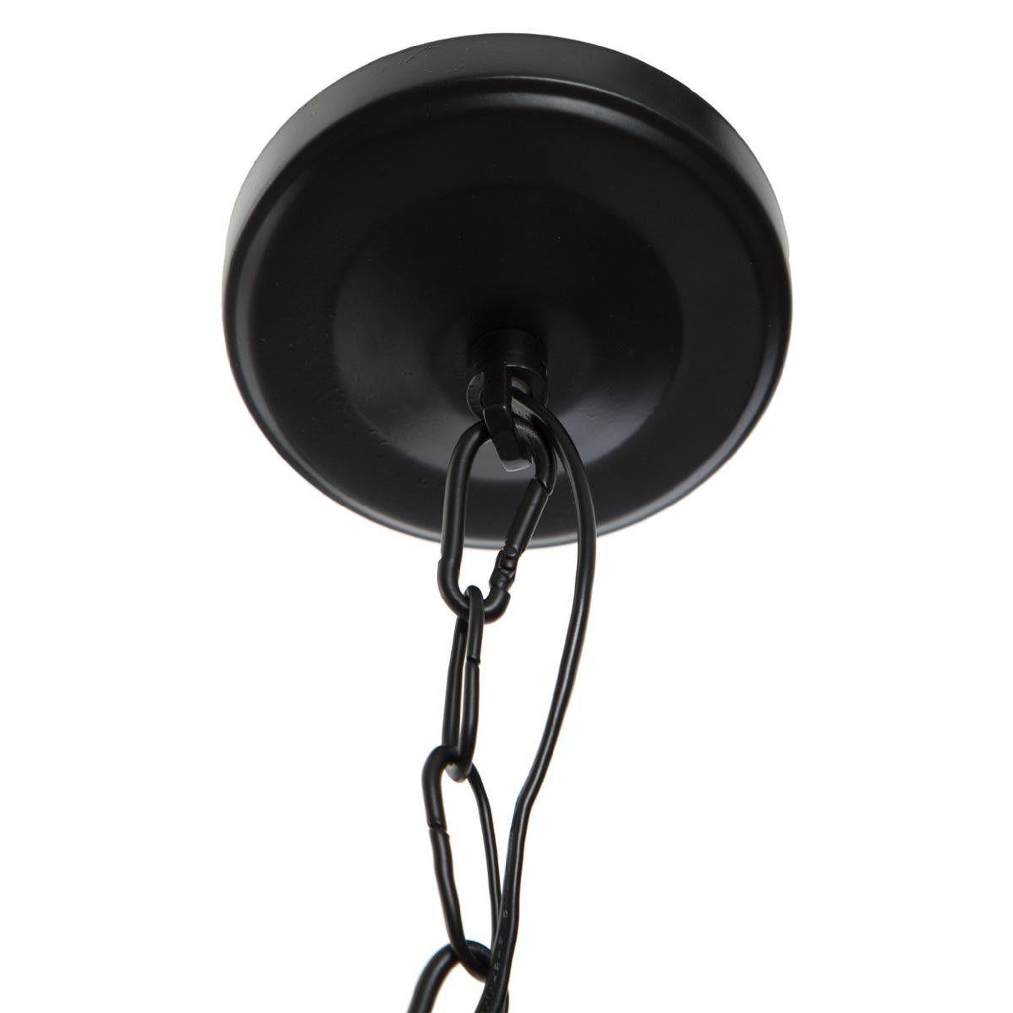 Voir la diapositive 2 : ATMOSPHERA Lampe suspension en métal  petpo  35cm noir