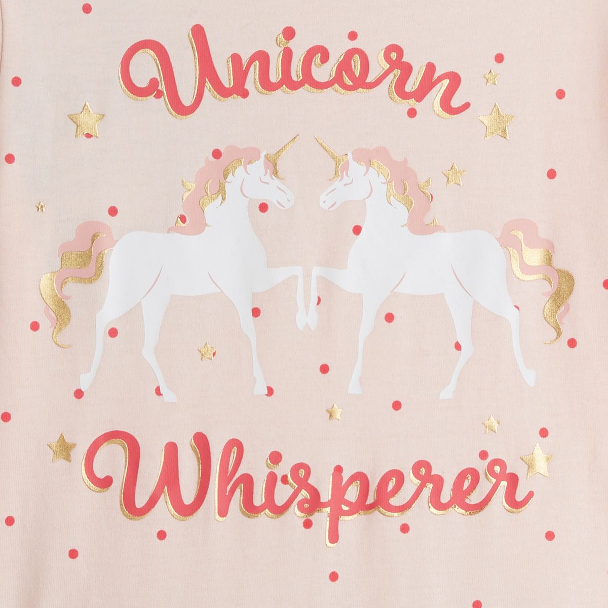 IN EXTENSO Robe bi matière licornes fille