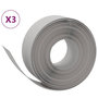 Voir la diapositive 2 : VIDAXL Bordures de jardin 3 pcs gris 10 m 20 cm polyethylene
