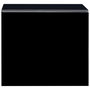 Voir la diapositive 3 : VIDAXL Table basse Noir 50x50x45 cm Verre trempe