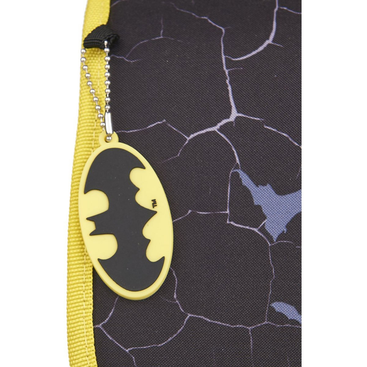 DC COMIC'S Cartable 41 cm CM1/CM2 noir et jaune Batman