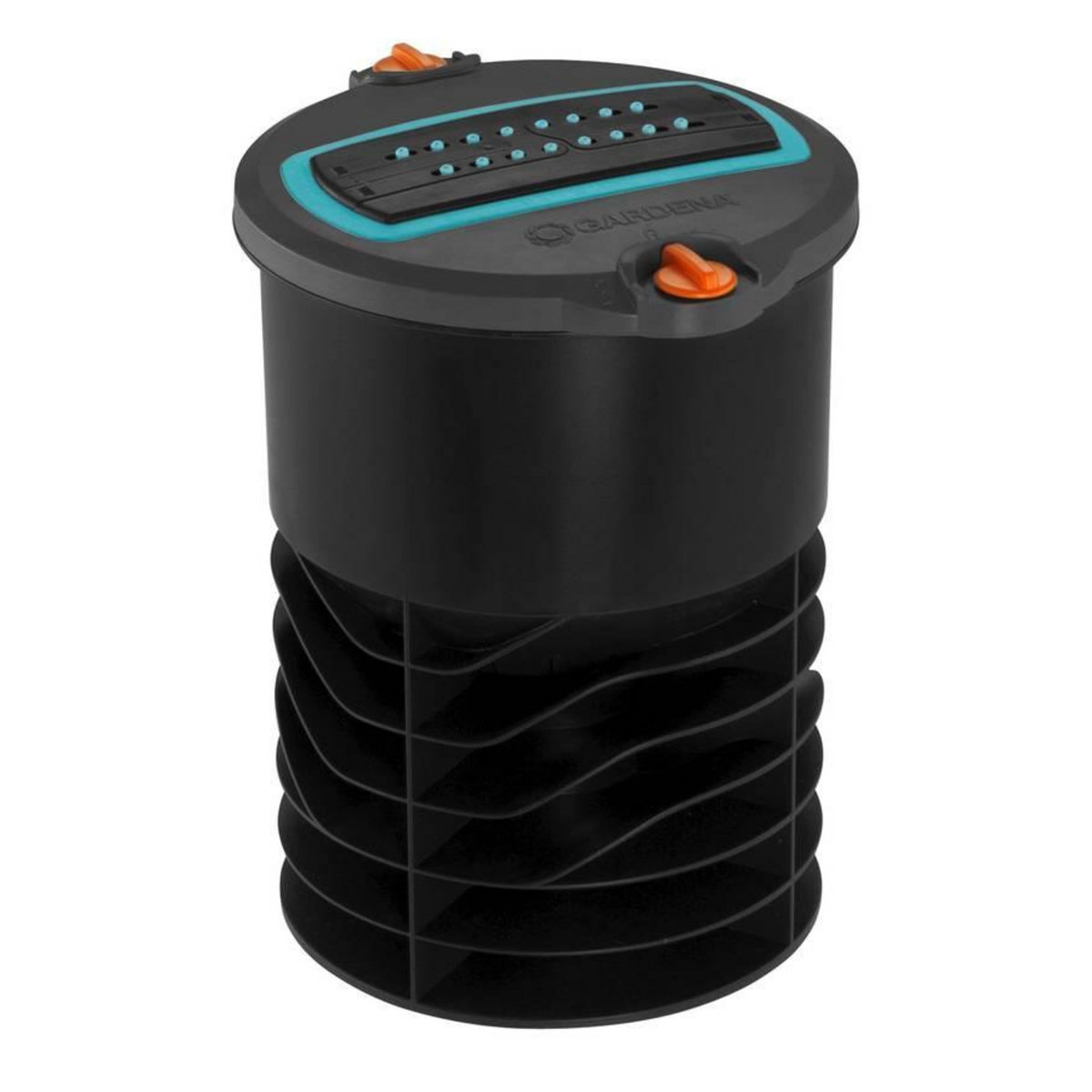 Gardena Arroseur oscillant escamotable OS 140 - surfaces carrées ou rectangulaires - 2 à 140 m²