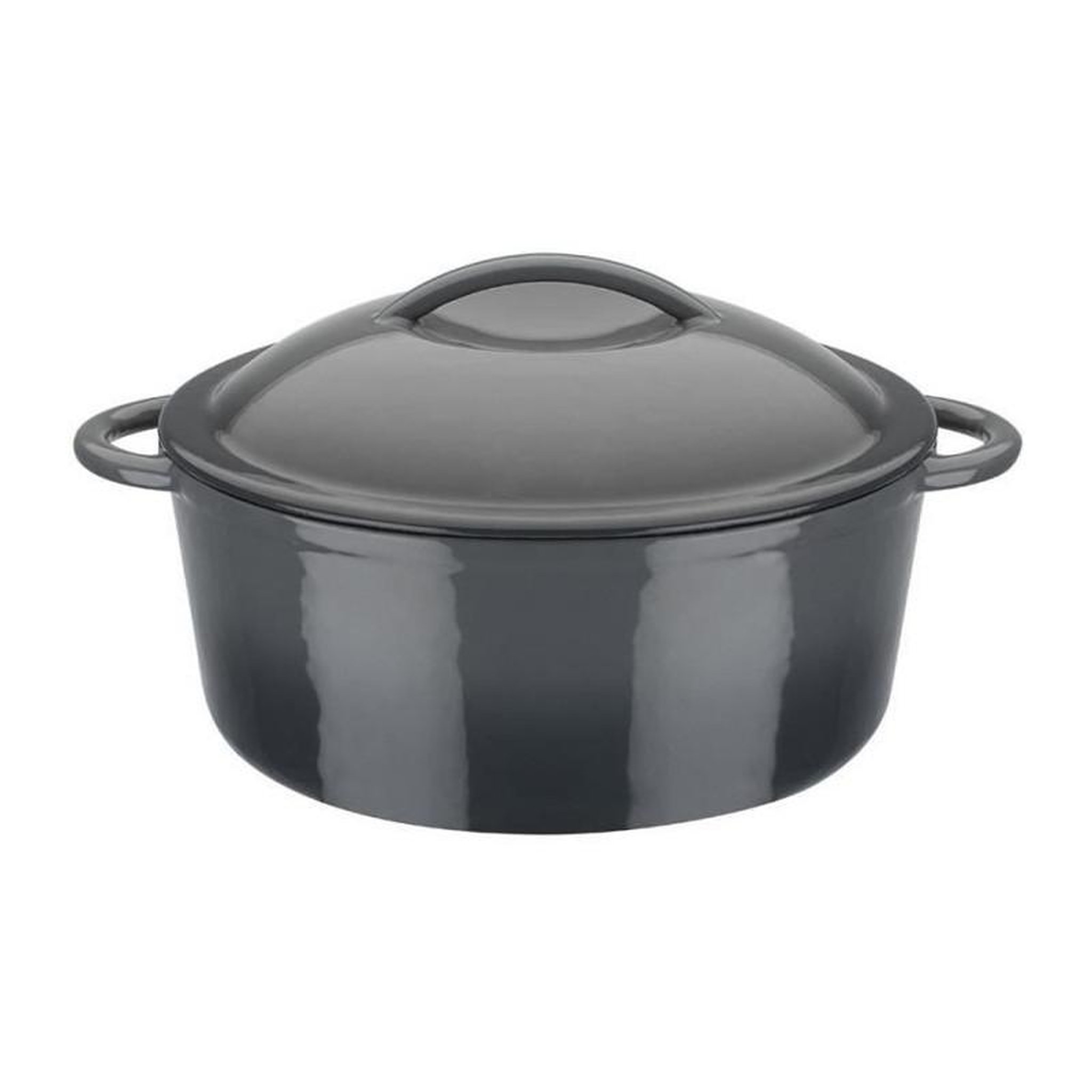 GSW Marmite fonte massive - GSW - GREY SHADOW - 24 cm - Ronde - Induction - Gris