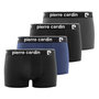 Voir la diapositive 1 : PIERRE CARDIN Lot de 4 boxers homme en coton Basic