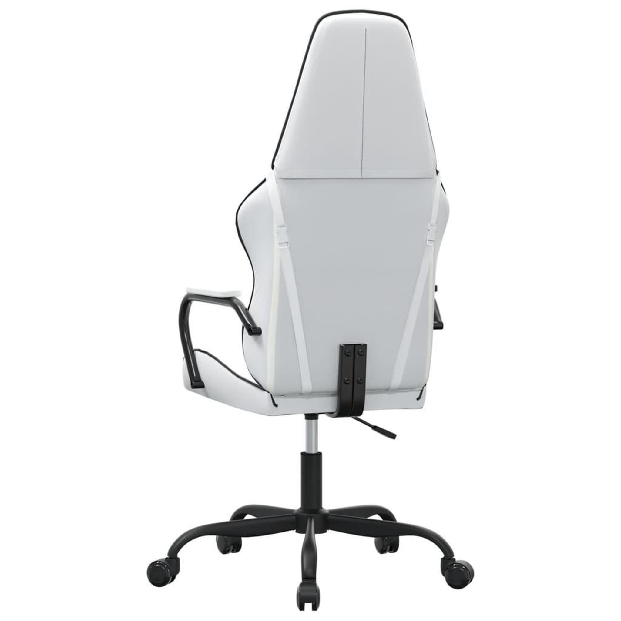 Voir la diapositive 5 : VIDAXL Chaise de jeu de massage Noir et blanc Similicuir