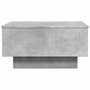 Voir la diapositive 5 : VIDAXL Table basse gris beton 60x45x31 cm bois d'ingenierie