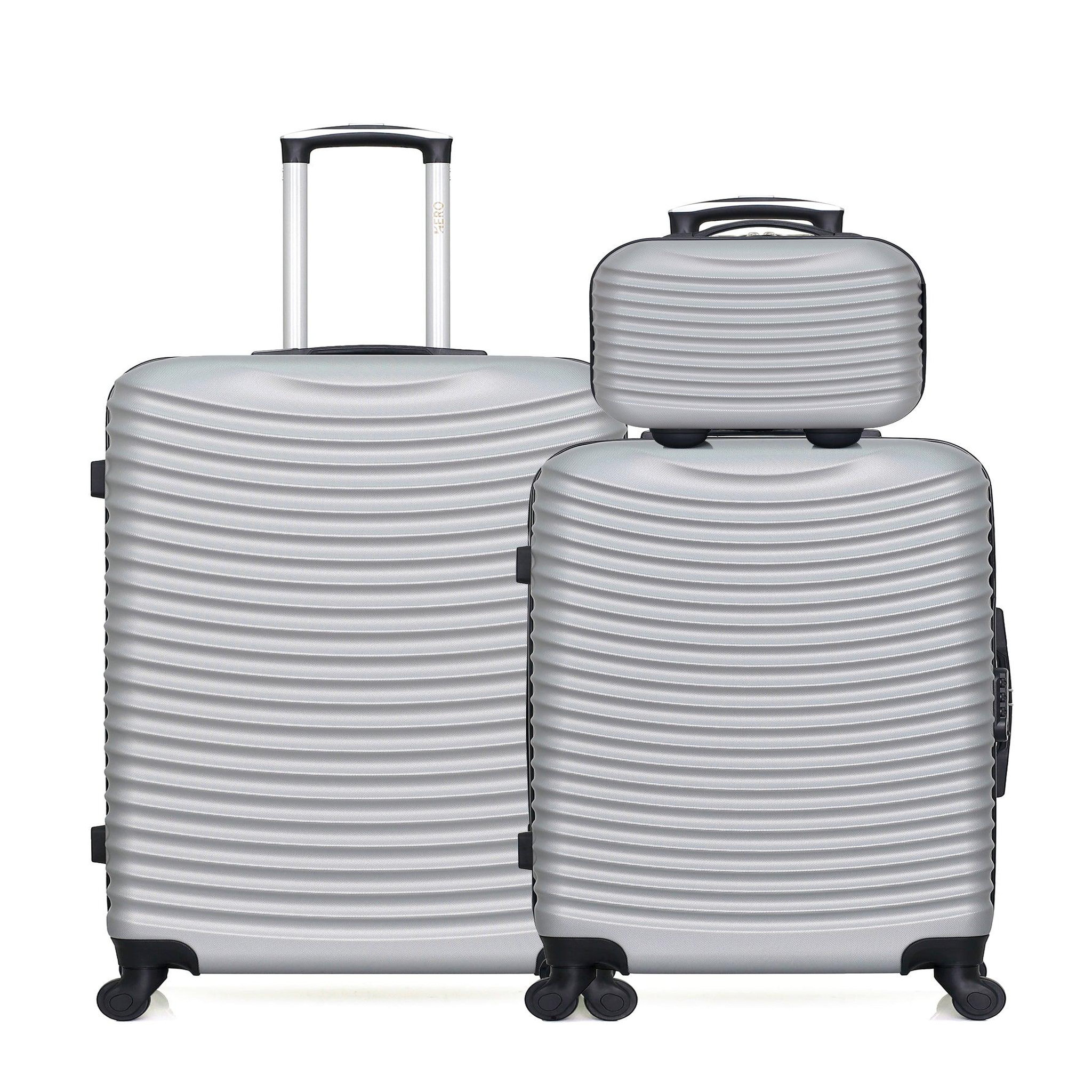 HERO Hero - lot de 3 - valise grand format, valise weekend et vanity etna