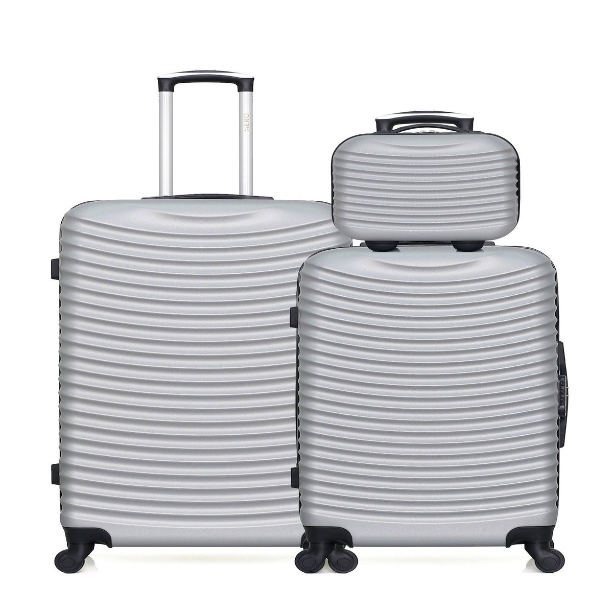 HERO HERO - Lot de 3 - Valise grand format, valise weekend et vanity ETNA