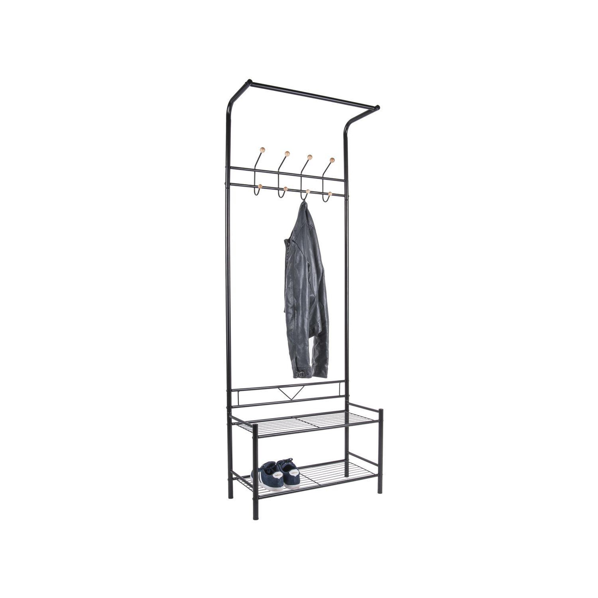 Voir la diapositive 1 : Leitmotiv Porte manteau design industriel Saturnus