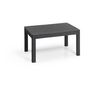 Voir la diapositive 2 : ALLIBERT by KETER ALLIBERT by KETER - Canap, dangle SanRemo 6 places imitation rotin tresse avec table basse - gris graphite