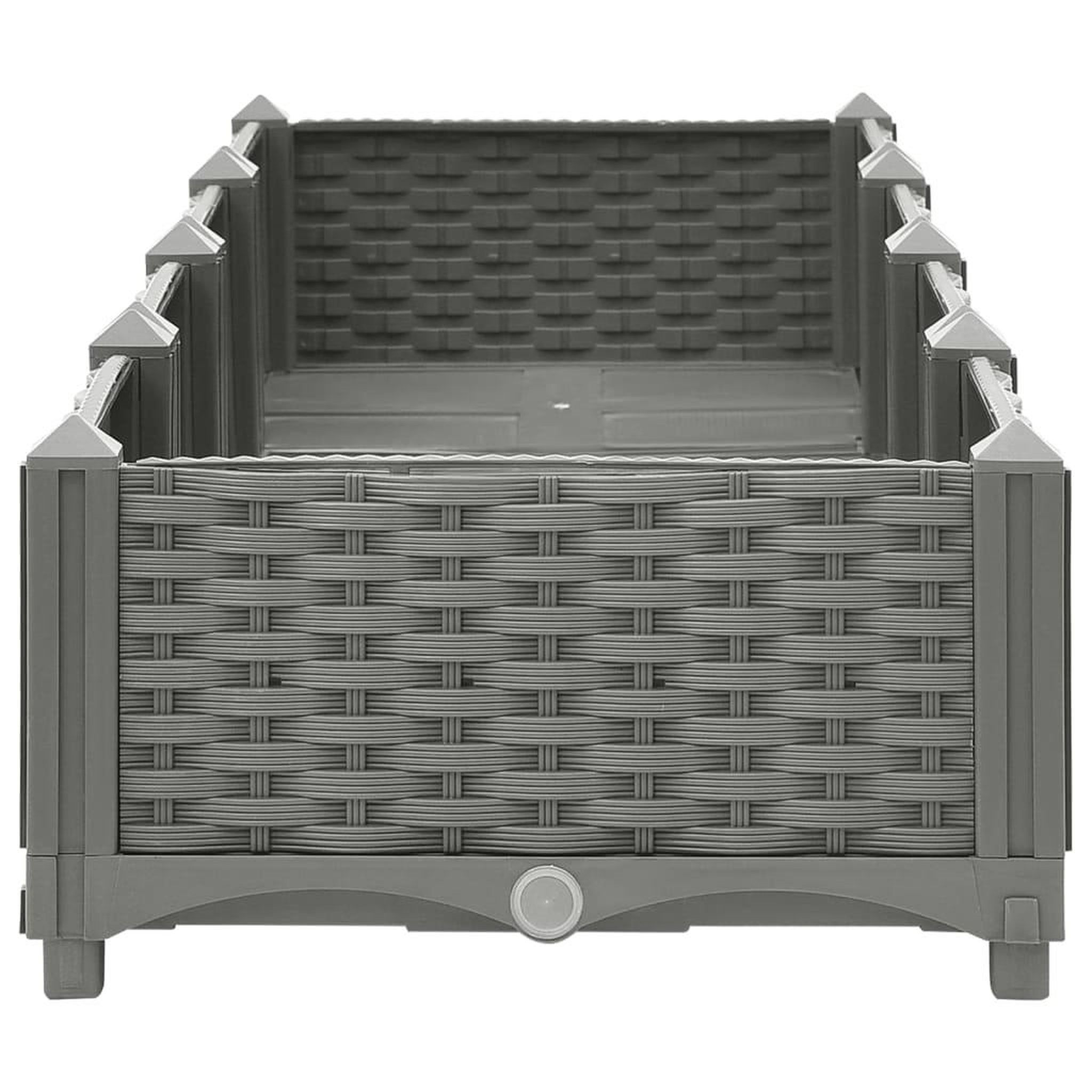 Voir la diapositive 5 : VIDAXL Lit sureleve 160x40x23 cm Polypropylene