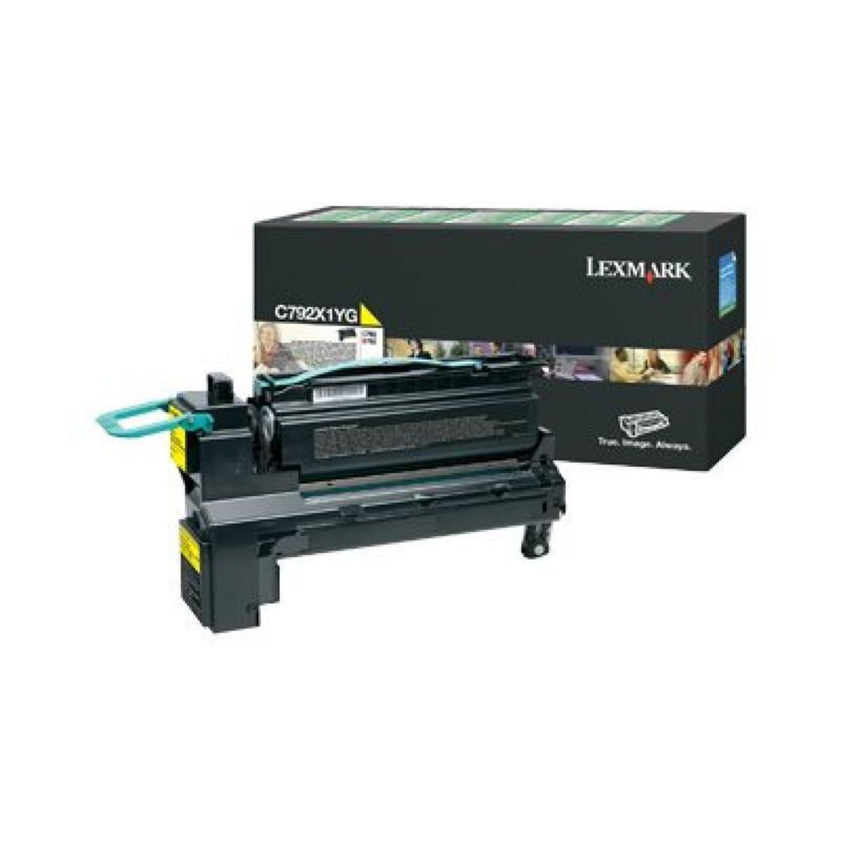 Lexmark Lexmark Cartridge Yellow Gelb (C792X1YG)