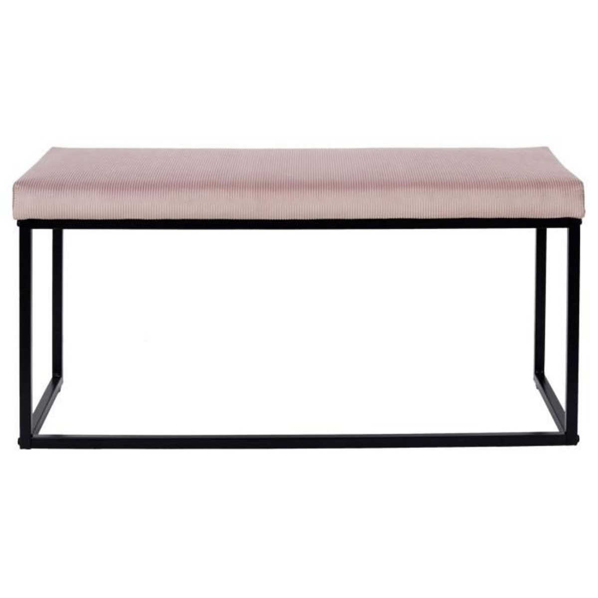 Paris Prix Banc Design  Giulia  100cm Rose
