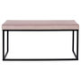 Voir la diapositive 3 : Paris Prix Banc Design  Giulia  100cm Rose