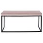 Voir la diapositive 3 : Paris Prix Banc Design  Giulia  100cm Rose