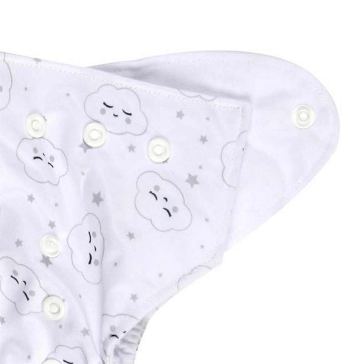 Paris Prix Lot de 2 Couches Lavables Bébé  Koala  34m Blanc