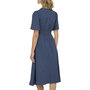 Voir la diapositive 2 : JACQUELINE DE YONG Robe Bleu Femme JDY Nora 2/4 Midi