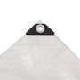 Voir la diapositive 4 : VIDAXL Bache 650 g / m^2 4 x 8 m Blanc