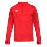 UMBRO Sweat  Garçon Umbro League. Coloris disponibles : Rouge